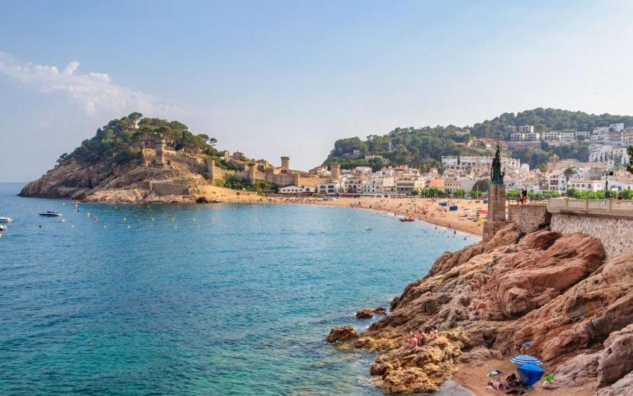 Tossa Beach Center Tossa de Mar Exterior foto