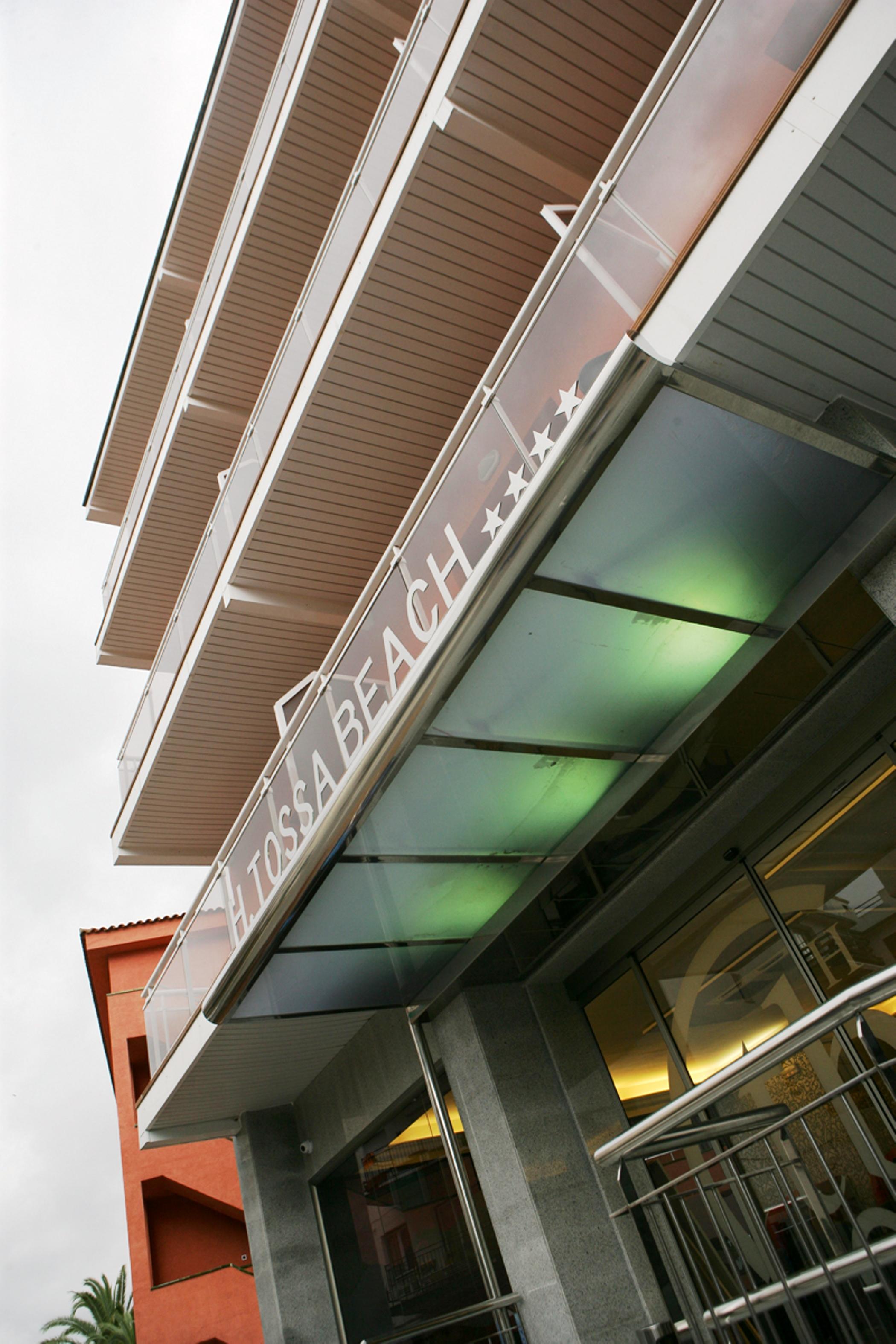 Tossa Beach Center Tossa de Mar Exterior foto