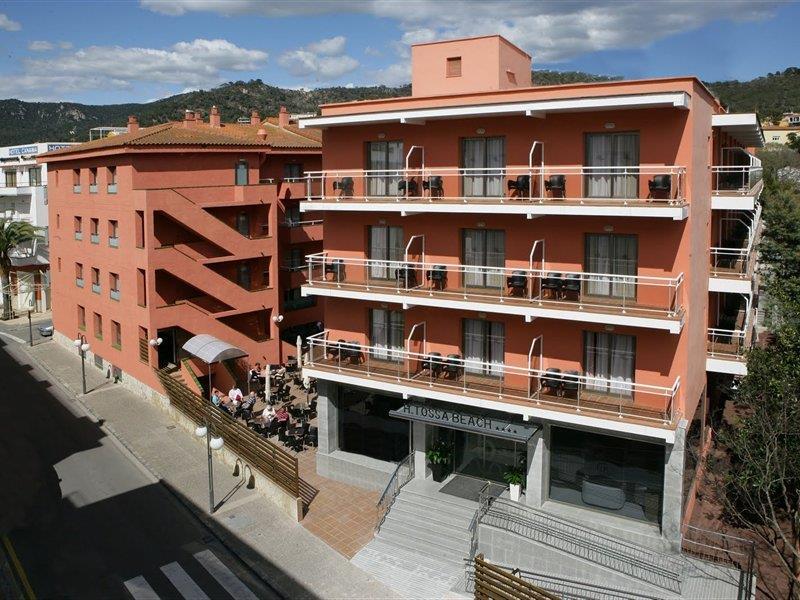Tossa Beach Center Tossa de Mar Exterior foto